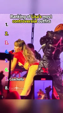Rankings of Lisa's most controversial outfits.#lisa#usa#fyp#foryou#celebrity
