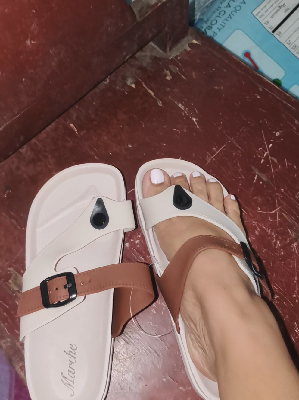 Perfect sa mga katulad Kong kinulang sa height #slippers #fyp 