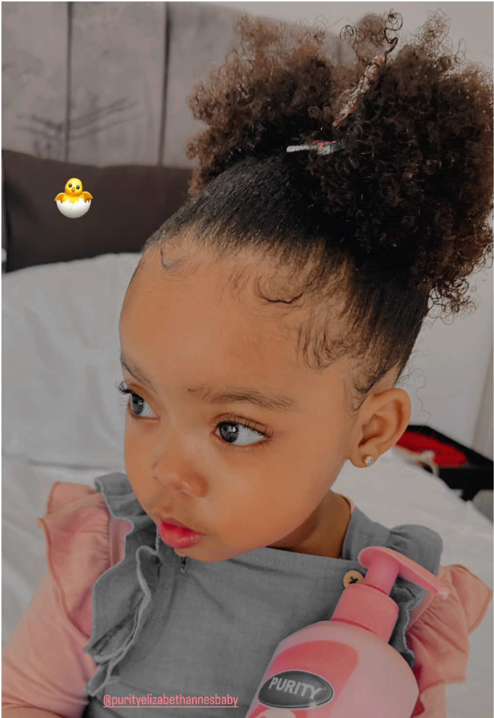 Hair maintenance day. 👱🏽‍♀️🐣 #babylove #babyhair #hairstyle #babyhairstyle #fyppppppppppppppppppppppp 