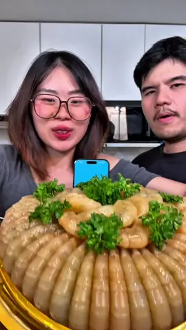 ลูกเต๋ากินจุ้งงงงงง 🦐🦞 #pingpantira #คูมผิงกินเยอะ 