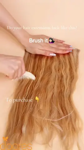 Do your hair extensions look like this? Try this! Do you need a dose of Emergency Revival Spray stat!!! ✨🩺👩‍⚕️ #dooreshair #tiktokshopblackfriday #tiktokshopcybermonday #smoothhair #shinnyhair 