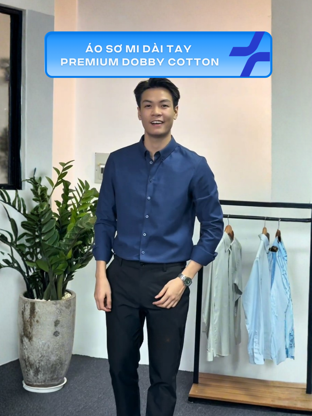 Chọn áo sơ mi dài tay Premium Dobby - kháng khuẩn, trượt nước, chống nhăn đỉnh - Mua ngay! #Coolmate #Muataitiktokshop #TikTokFashion #fyp #somi
