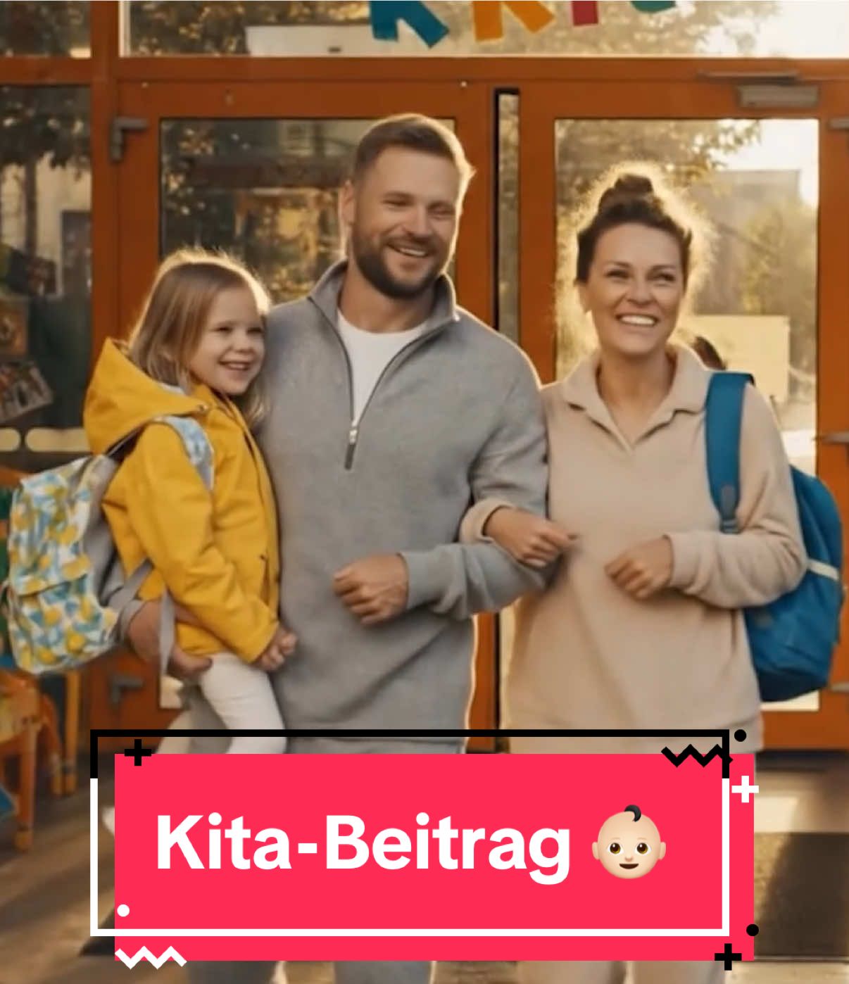👶🏻👶🏻 Kita für alle. 💶 Rechnung nur für die Fleißigen. #KitaBeitrag #Rückzahlung #Satire #DeutschlandHeute #kita