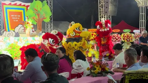 Mua lân tại dinh thầy thím#dinhthaythim_binhthuan 