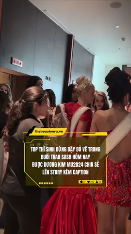 Tình chị em !! #missuniverse2025 #missuniverse #thebeautyera #queenbeauty_team 