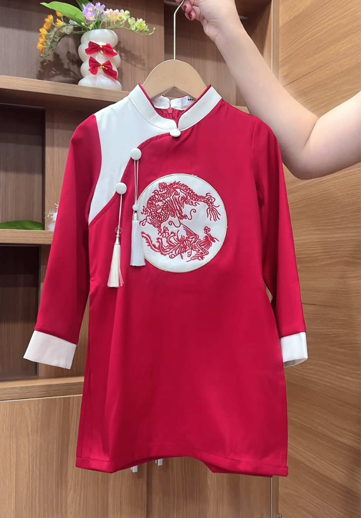 Áo dài cho bé trai #mechangnee #xuhuong #thoitrangtreem #aodai #aodaitet 