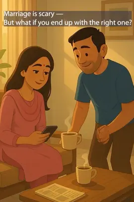 Marriage is scary — But what if you end up with the right one? #marriage #Love #care #partners 