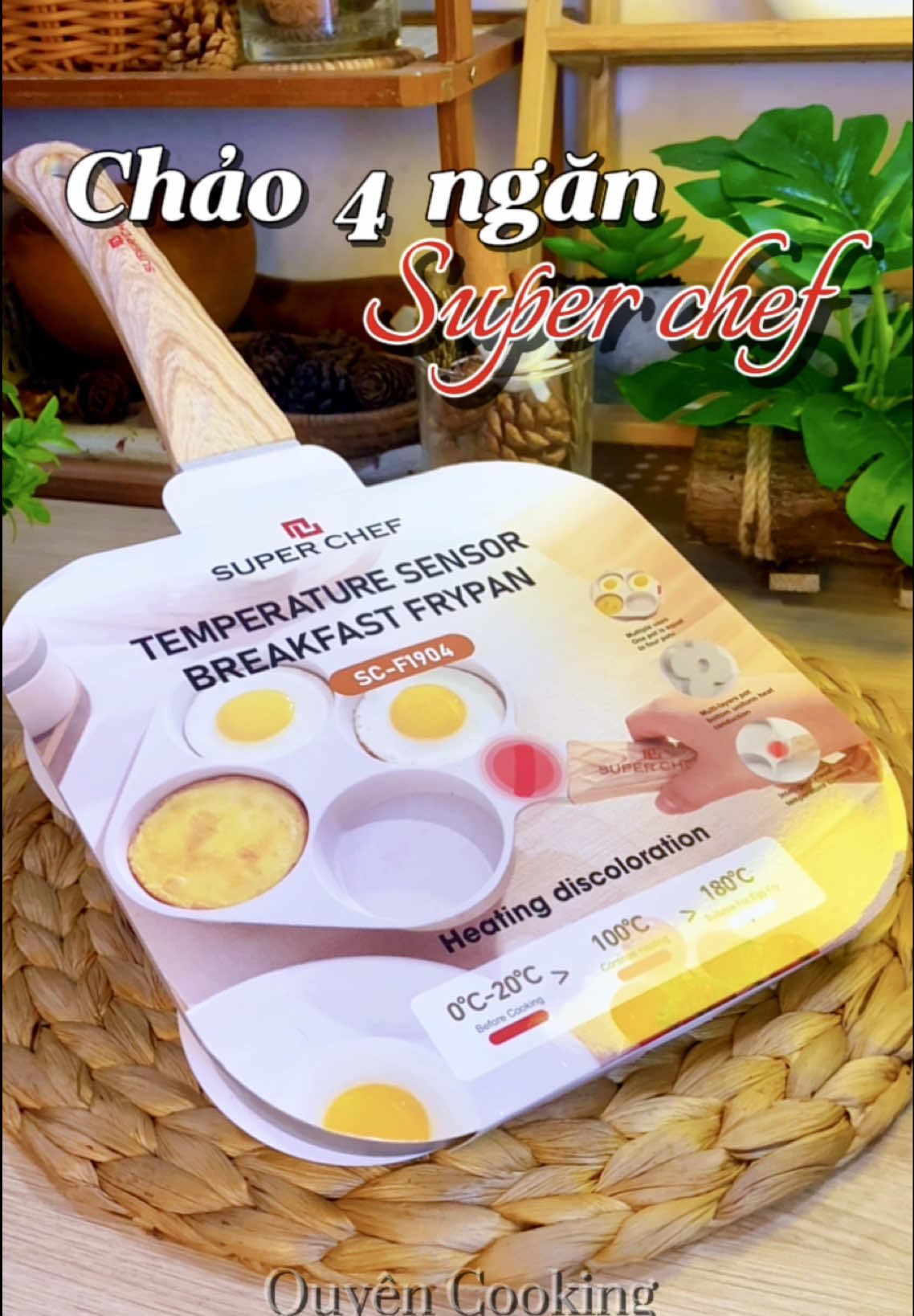 Đổ bánh xèo, chiên trứng hay làm bánh mì sáng gì cũng tiện cực, 10 cái như 1 – vàng giòn đều tăm tắp chỉ với 1 chiếc chảo 4 ngăn như này thôi🥰#nauancungtiktok #quyencooking🌱 #chao4ngan #chaodobanhxeomini #chaobanhxeominisuperchef 