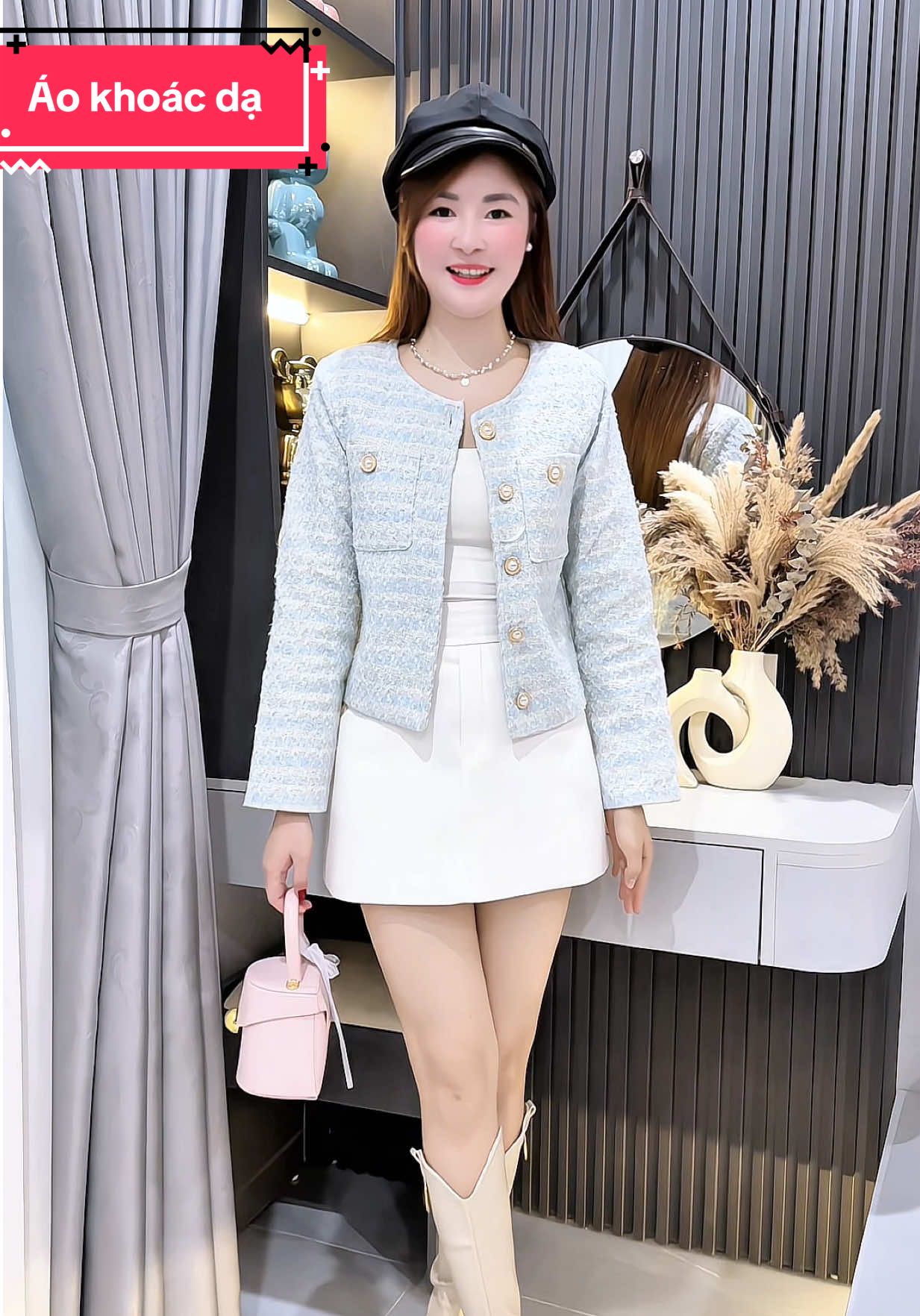 Áo khoác dạ xinh dễ mặc chỉ 219k❤️ #aokhoacda #aokhoacdanu #aokhaocnu #xuhuong #Dungonha 