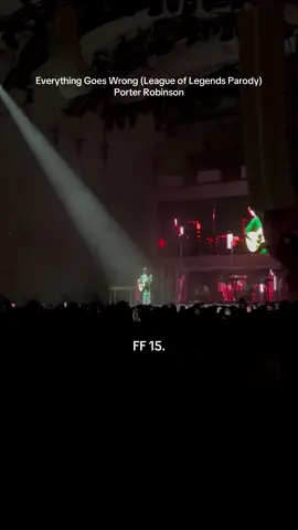 who wants to play some ARAMs? just a little throwback to when @Porter Robinson performed his @riotgames  parody of “Everything Goes Wrong” #timebomb #ekko #jinx #arcane #hexcorenights #leagueoflegends #yasuo #porter #porterrobinson #edm 