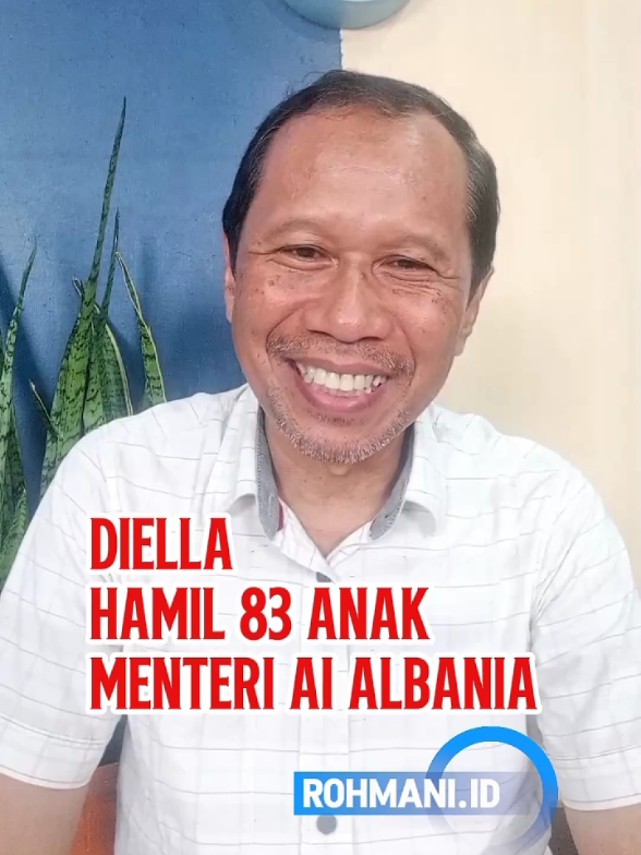 Diella hamil 83 anak, menteri virtual Albania  #curhatpublikyuk #ai