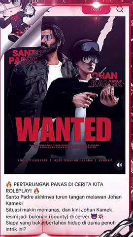 yang ditunggu tunggu akan menanti 😈😈 @DBRK-JOHANKAMEK @ROGER🦅 @ceritakita.rp  #dobrakstreetgang #johankamek👹 #bountyhunter #ckrp #dobrakxclipper 