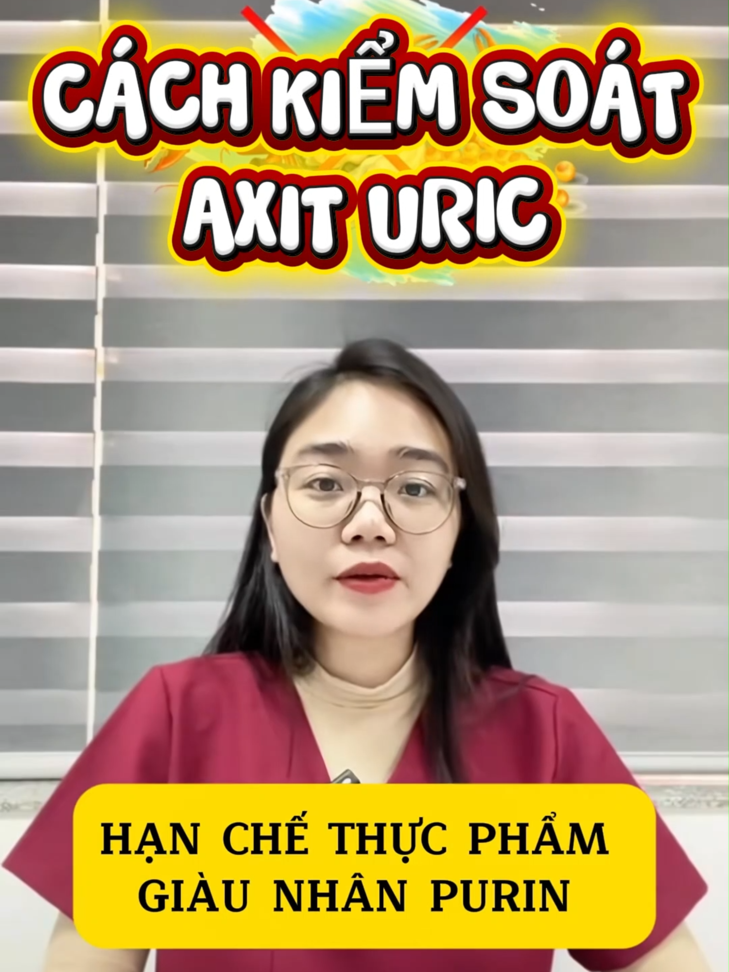 Cách kiểm soát axit uric #gut #axituric #tophi #suythan #gout #hoangthongphong #hoangthongphongplatinum #gutcap