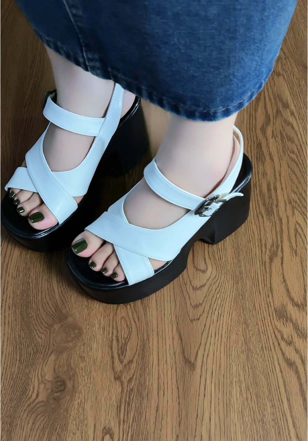 Giày sandan cao gót #depcaogot #depsandal #depxinhmoingay #xuhuong2025 