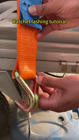 Ratchet lashing tutorial💕#fyp #lsrigging #rigging #viral 