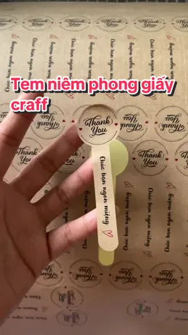 Tem niêm phong hộp đồ ăn, tem dán cố định nỉa hộp trái cây, tem dán niêm phong nắp chai, tem dán niêm phong hộp sản phẩm, tem dán niêm phong hủ pet. Tem dán niêm phong giấy craff vintage, tem dán thank you kiểu giấy mộc, tem dán chúc ngon miệng. #stickerthankyou #temniemphong #temniemphongsanpham #tiệminanan 