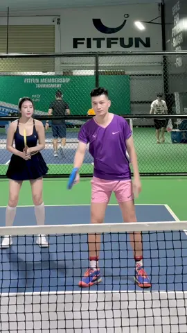 Buổi học hôm nay đạt mục tiêu: cả thầy và bóng đều mất kiên nhẫn #pickleballvietnam #pickleball 