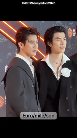 Atores na apresentação dos projetos «WeTV Always More 2026». #milephakphum #fortpeat #jimmyohm #thomaskong #kengnamping 