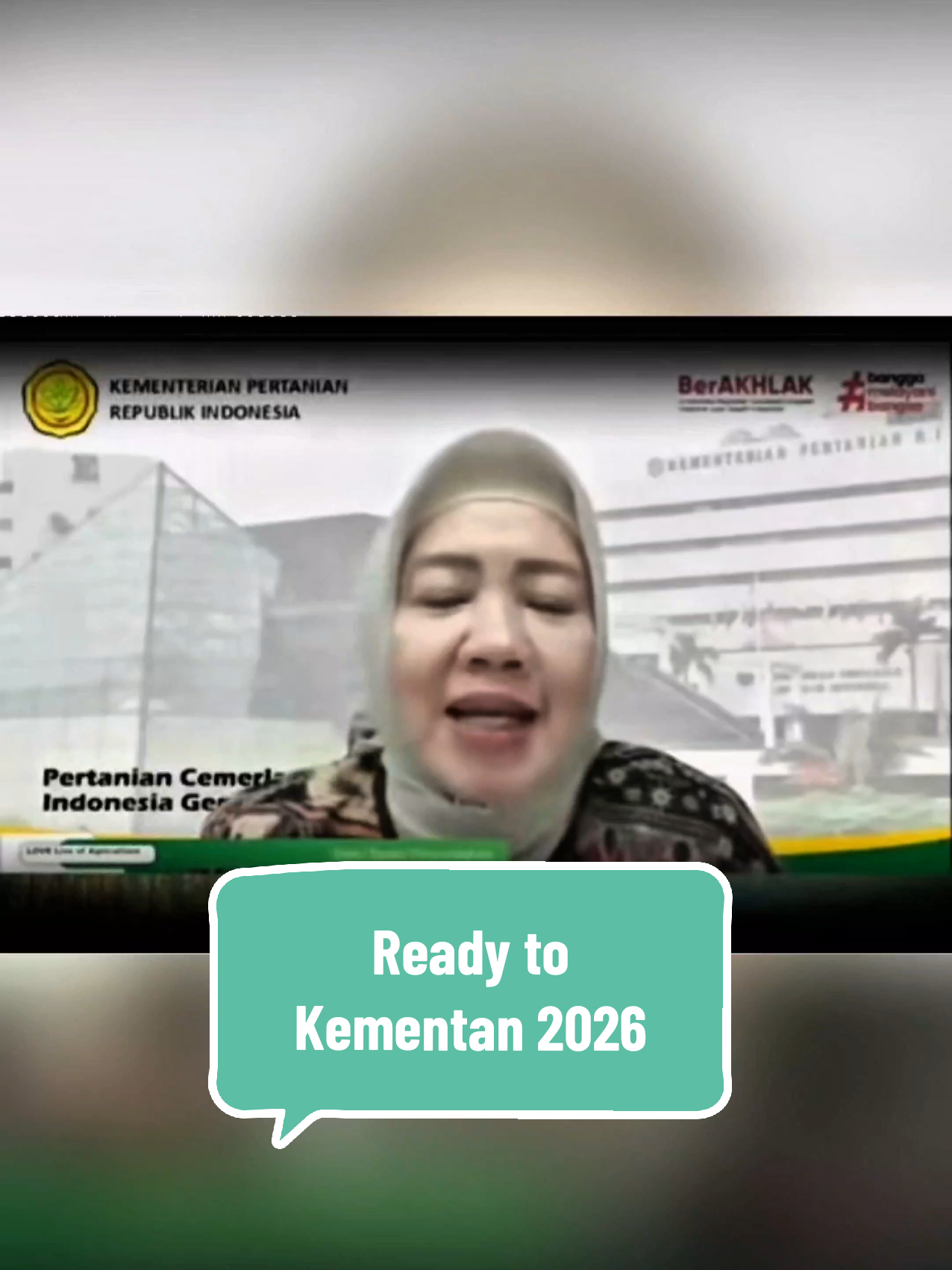 Lapor ketua TMT 1 Januari 2026 siap jdi warga Kementan🥳🥳 #penyuluhpertanian #ppl #ASN #seragamkementan 