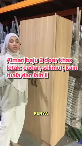 #alamribajumurah #almaribaju2door #almaribajukayu #almaribajubjdeget #wardrobe 