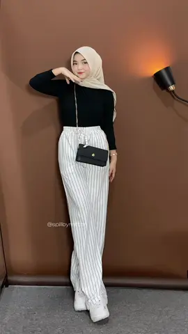 Celana stripe bagus pwoll💯#celanastripe #everydaypants #celanaviral #stripedpants #outfitideas 