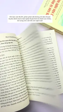 Hãy để “Nâng cao tư duy phản biện trở trong văn nghị luận xã hội” trở thành công cụ đắc lực giúp bạn chinh phục điểm số mơ ước.  #nangcaotuduyphanbientrongvannghiluanxahoi #tuulauvanchuong #LearnOnTikTok #BookTok #EduTok 