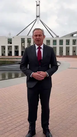 I’m in Canberra this week with one clear message: No changes to WA’s GST deal. We give 25 cents in the dollar, more than any other state — that’s $2.5 billion we deliver to the other states each year. The current deal is fair - it’s keeping the WA economy strong and it’s keeping the nation’s economy strong. And the deal is making sure we can deliver quality jobs, healthcare and housing to Western Australians. #auspol #economics #westernaustralia #canberra 