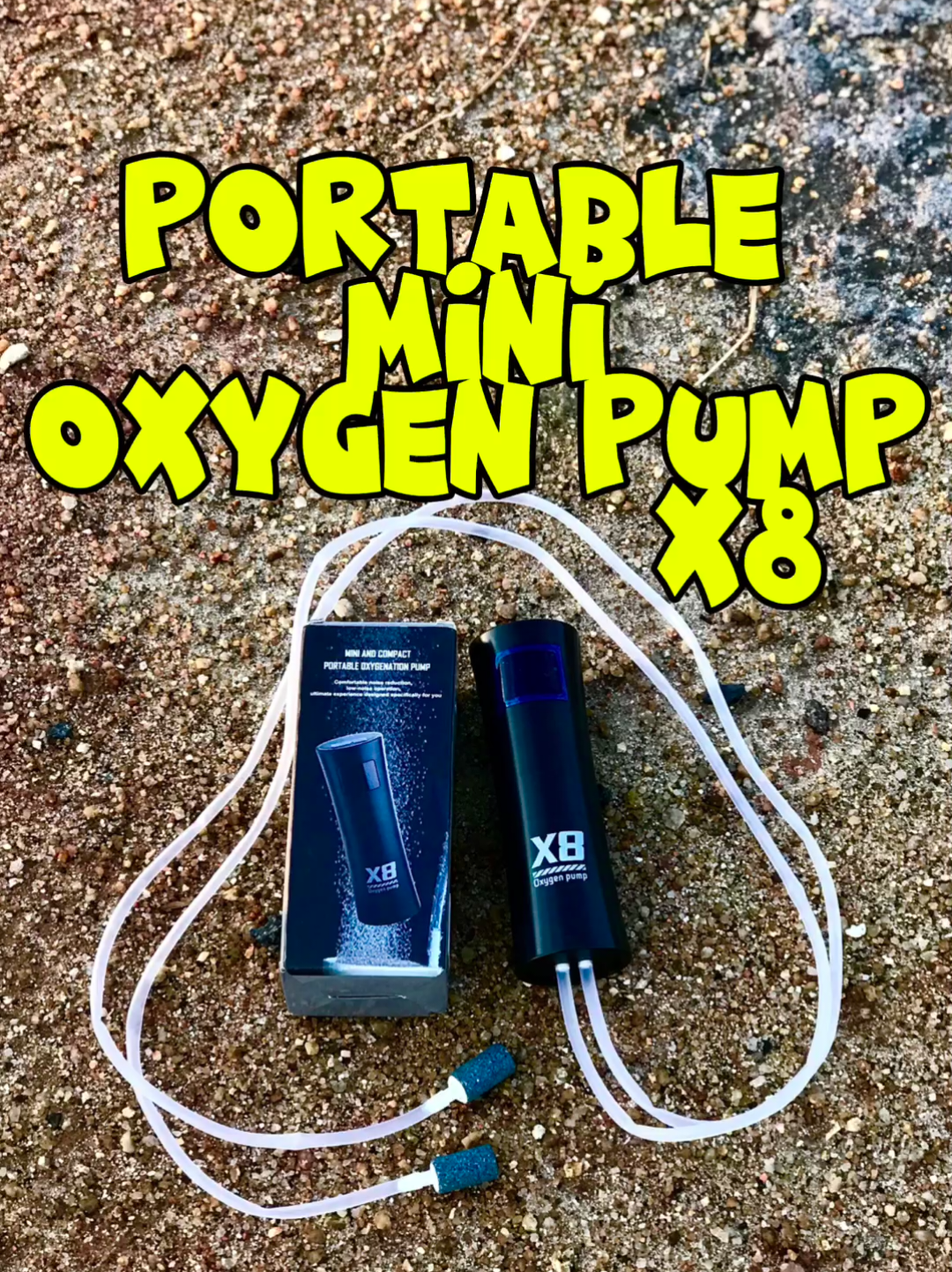 Pump Oxygen Mini X8...Geng2 Mancing Rumah Rakit,Seret Udang Wajib kena ada Geng... Senang Nak Bawak,Senang Nak Simpan Sebab Compact Je...Dapat 1 Geng..  #bloodassist  #pastiadastrike 