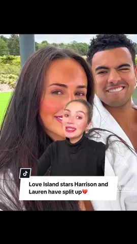 Love Island stars Harrison and Lauren have split up #LoveIsland #loveislanduk #harrisonsolomon #laurenwood #foryoupage
