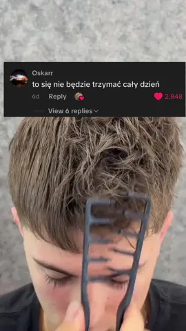 Najlepszy grzebień w 2025  #menshair #barberstyle #falebezfryzjera #stylyzacja #hairtutorial 