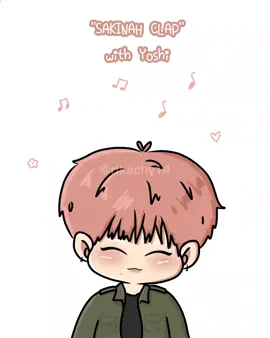 YOSHI treasure tepuk sakinah  #yoshi #treasure #fanart #treasuremaker #fyp @yg_treasure_official 