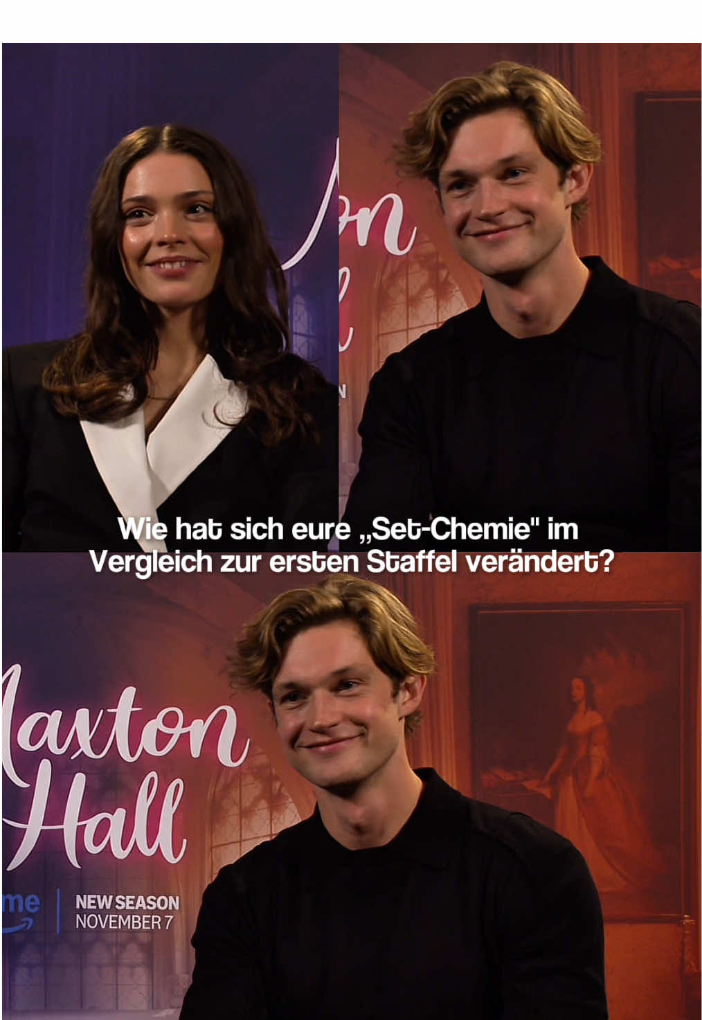 Der Countdown zum „Maxton Hall” Staffel 2 Start läuft! Am 7. November ist es soweit und wir haben die beiden Protagonisten zum Exklusivinterview getroffen. Im Gespräch haben @Harriet Herbig-Matten und Damian Hardung verraten, wie sich ihre Set-Chemie in Season 2 verändert hat. 🎬✨   #jolie #joliemagazin #harrietherbigmatten #damianhardung #maxtonhall 