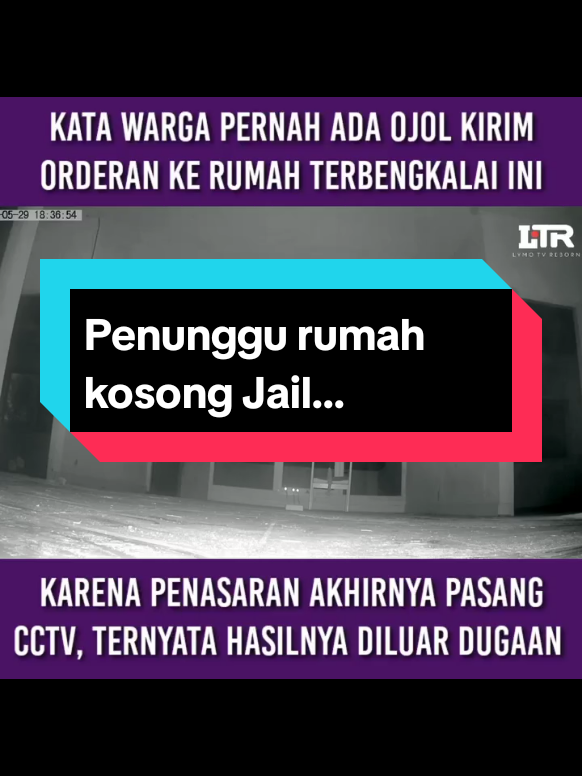 Kurir Paket Mengirim barang nya ke rumah Terbengkalai. #fypシ゚viral 