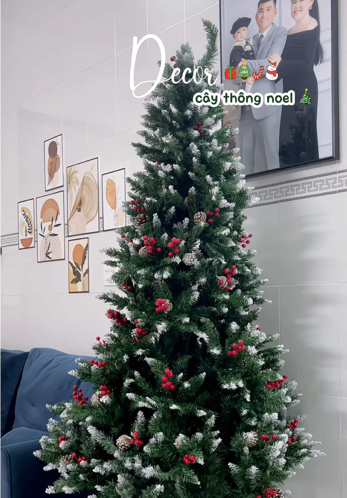 Decor cây thông đón giáng sinh thôiiiii nàoooo 🎶🎄✨ #meembedau #noel #beige #caythongnoel #giangsinh 