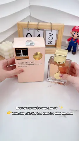 Thơm sang kiểu tiểu thư luôn á 💖 Club de Nuit – ngọt, ấm, quyến rũ mà vẫn giữ mùi siêu lâu 💐✨ #clubdenuit #armaf #armafclubdenuit #nuochoaclubdenuit #nuochoareview  @Tiemmyphamchiet  @Tiemmyphamchiet  @Tiemmyphamchiet 