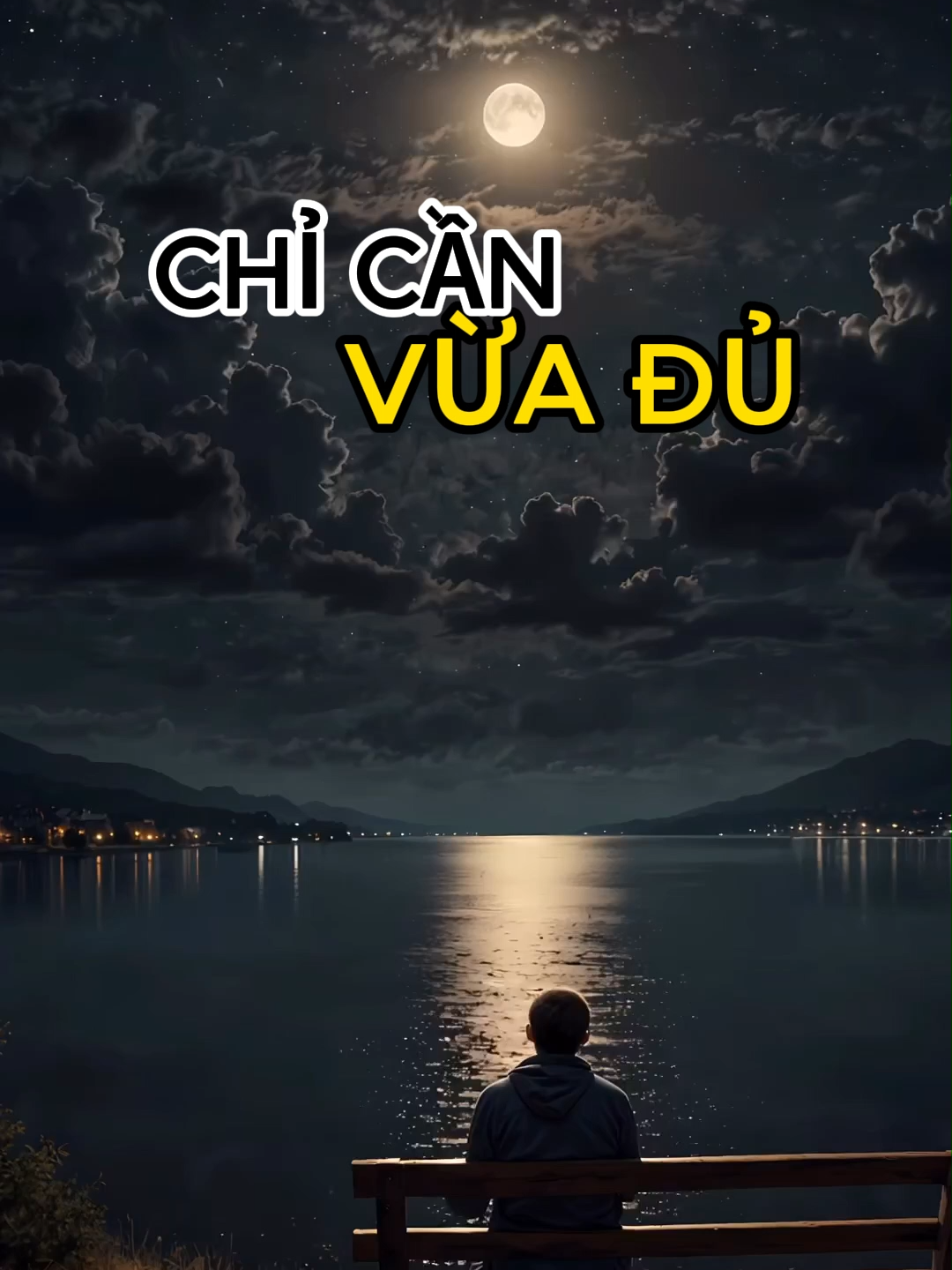 Chỉ cần vừa đủ. #songchamtamtinh #bietdu