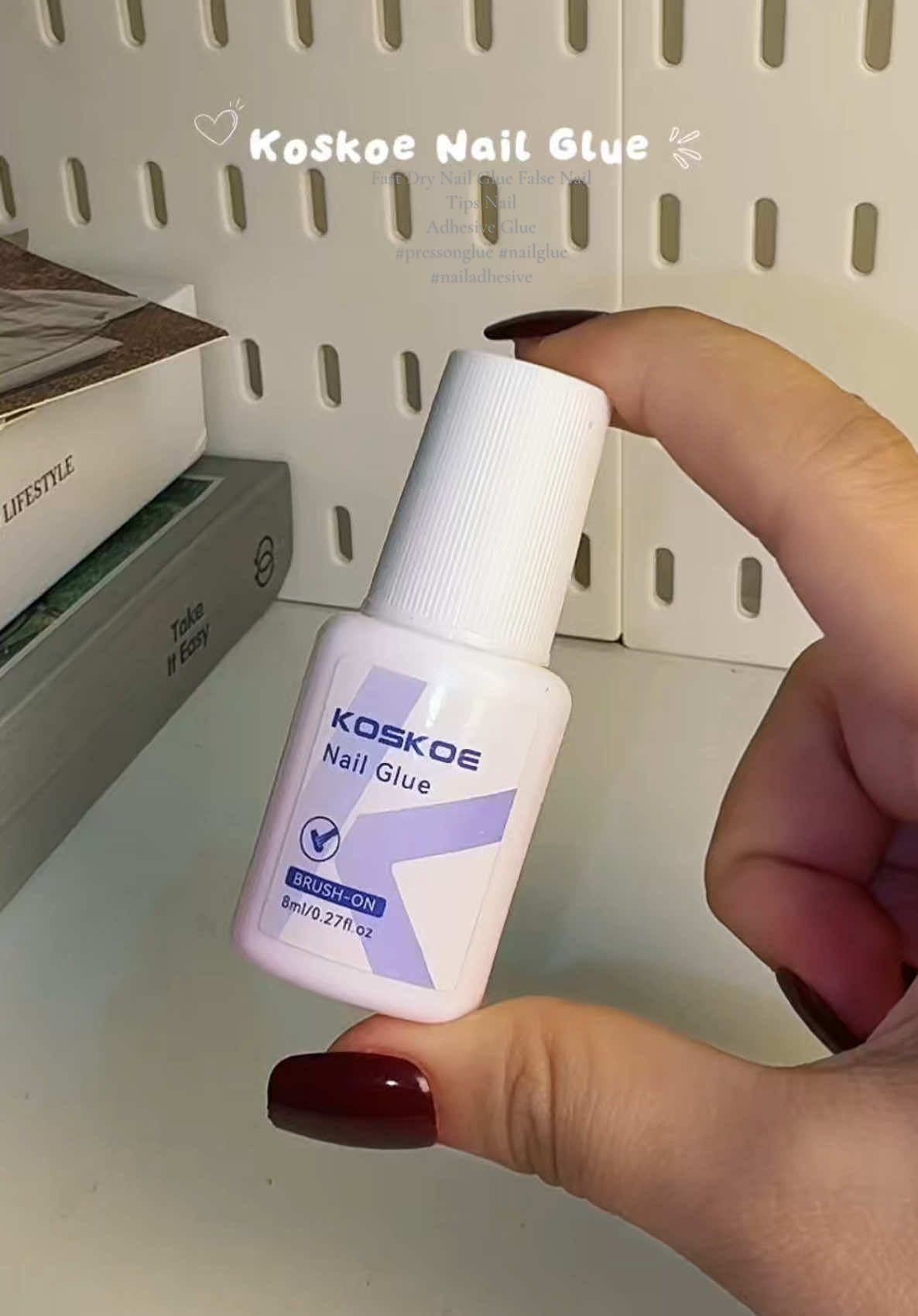 Fast Dry Nail Glue False Nail Tips Adhesive Glue  #pressonglue #nailglue #nailadhesive 