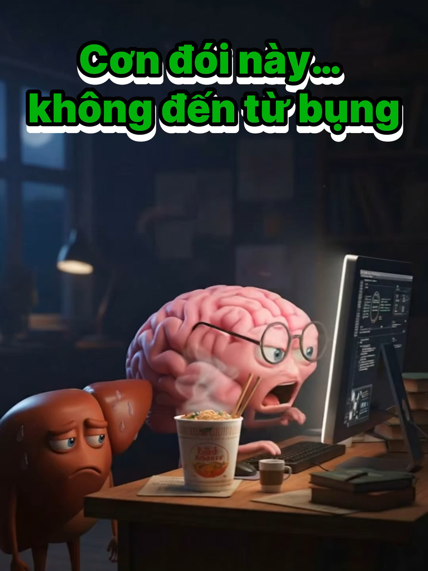 Đôi khi cơn đói không đến từ bụng, mà là Gan, Não và Cơ thể đang kêu cứu. #thucphamkhoedep #xuhuong #tiktoker #SứcKhỏe #fyp #SữaNghệGạoLứt #nghệ #gạolứt