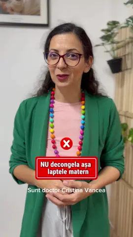 ❗❄️Nu decongela laptele matern așa:  👉🏽 nu-l încălzi direct într-un vas 👉🏽nu-l decongela la cuptorul cu microunde  👉🏽nu-l decongela la încălzitorul rapid pentru biberoane  #alaptare #alaptarea #laptematern #cursalaptare #cursurigravide 