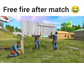 free fire after match 😂  new parts  #foryoupage #freefire #fyp #jerryff #video 