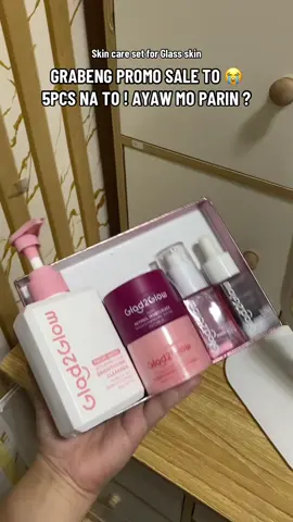 @Glad2Glow.ph skincare set for glowing and glass skin #mosturizer #serum #facialwash #skincare #beauty 