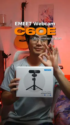 EMEET C60E SMARTCAM - Perfect for streaming, zoom meeting and virtual class. #webcam #emeet 