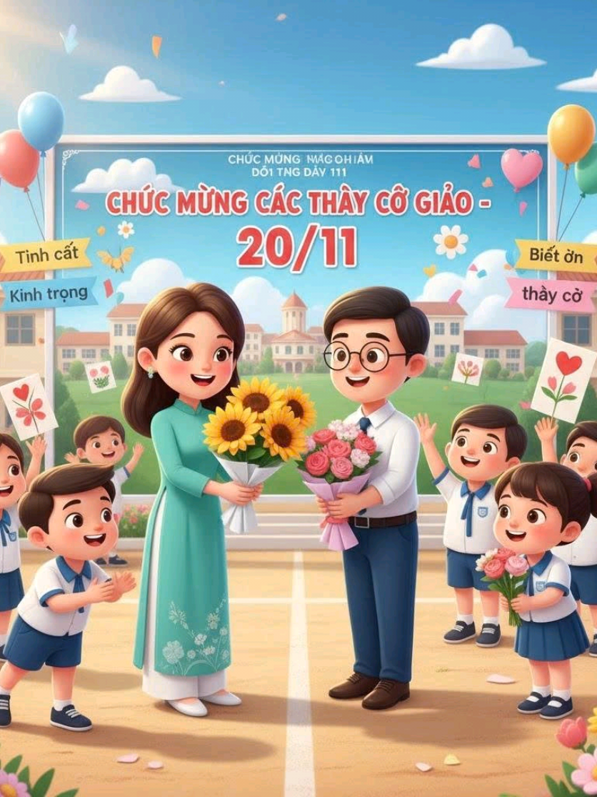 20 tháng 11 Tri ân Ngày nhà giáo Việt Nam💐💐💐 Ý tưởng hay cho video báo tường, tạp san, lời chúc ý nghĩa 20/11#giaovien #cogiao #trianthayco #ngaynhagiaovietnam #yeucongnghe @Lớp học cô giáo Én❤️ @Mattorangkhenh @PhuongMisu 