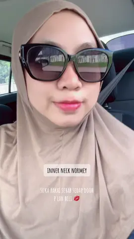inner neck dr normey ni dh beli lama.. mmg suka pakai sebab boleh jd tdung.. sejuk dan lawa dooh xtay nk ckp 😂 p la beli #inner #tudung #normey #innernormey #lawa 