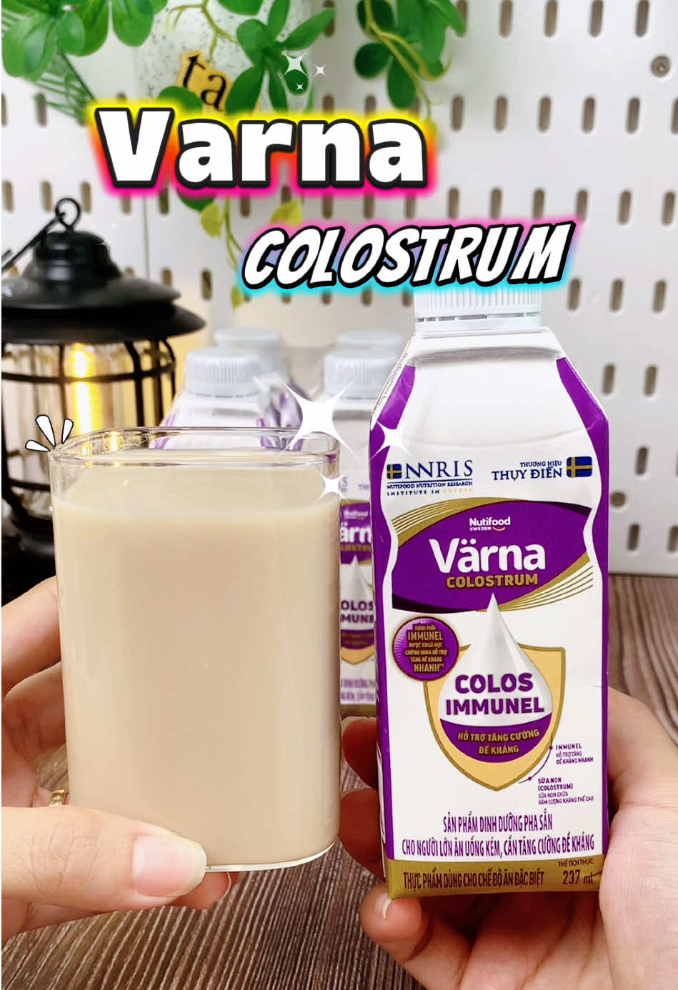 Sữa Varna Colostrum sữa pha sẵnn dinh dưỡng dành cho người ăn uống kém. Hỗ trợ tăng đề kháng nhanhh.✨👍#varna #varnacolostrum #colostrum #suabotphasan #salevuivodoi 
