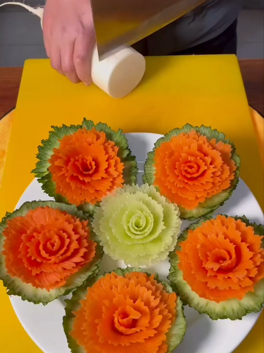 How to make vegetable beautiful #food #vegetable #beautiful #fruit 