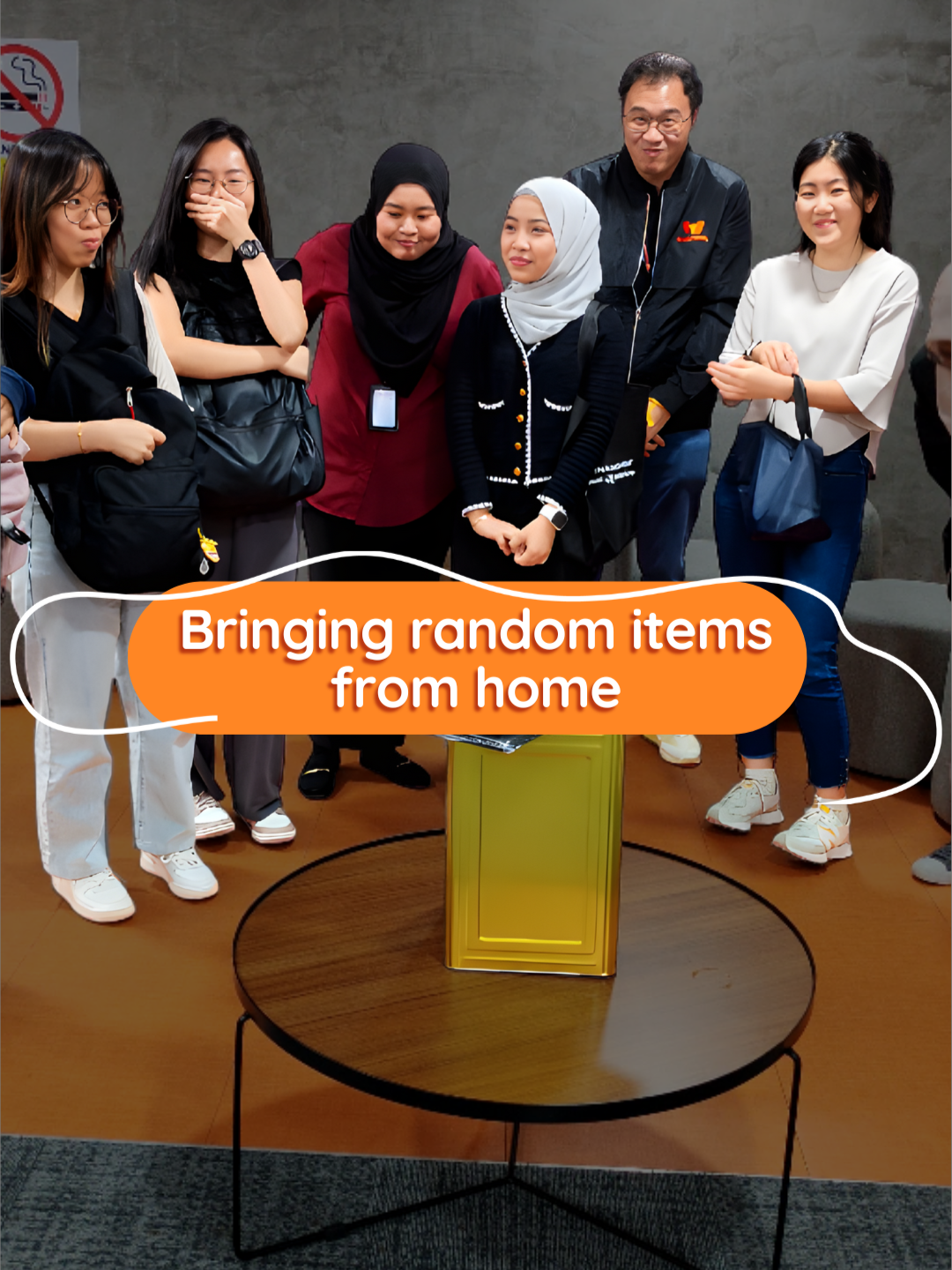 Wonder what random items our colleagues brought today🫣🤣 #truemoney #truemoneymalaysia #truemoneywallet #funny #random #office #fypmalaysia