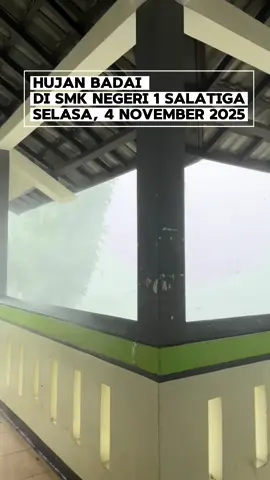 Ya Allah sesungguhnya aku memohon kepadaMu kebaikan angin ini, dan aku berlindung dari kejelekannya. Amin.. Salatiga, 4 November 2025 #salatiga24jam #putingbeliung #smeasalatiga #fyppppppppppppppppppppppp @SMKN 1 SALATIGA 