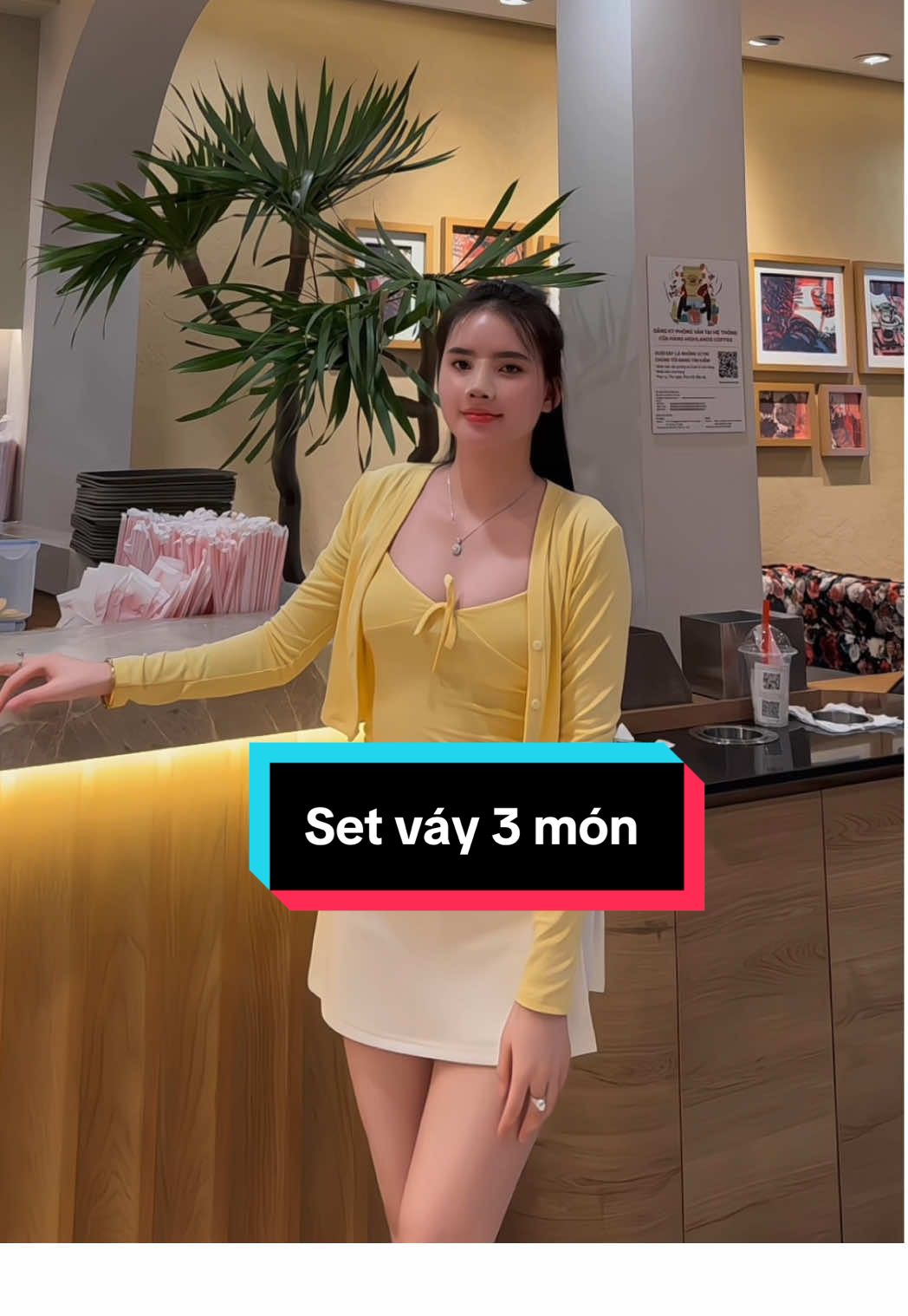 Set này dễ thương mặc đi trà sữa ai cũng khen hết mí chị ơi#xuhuong #fyp #setboxinh #xuhuongtiktok #tiepthilienket 