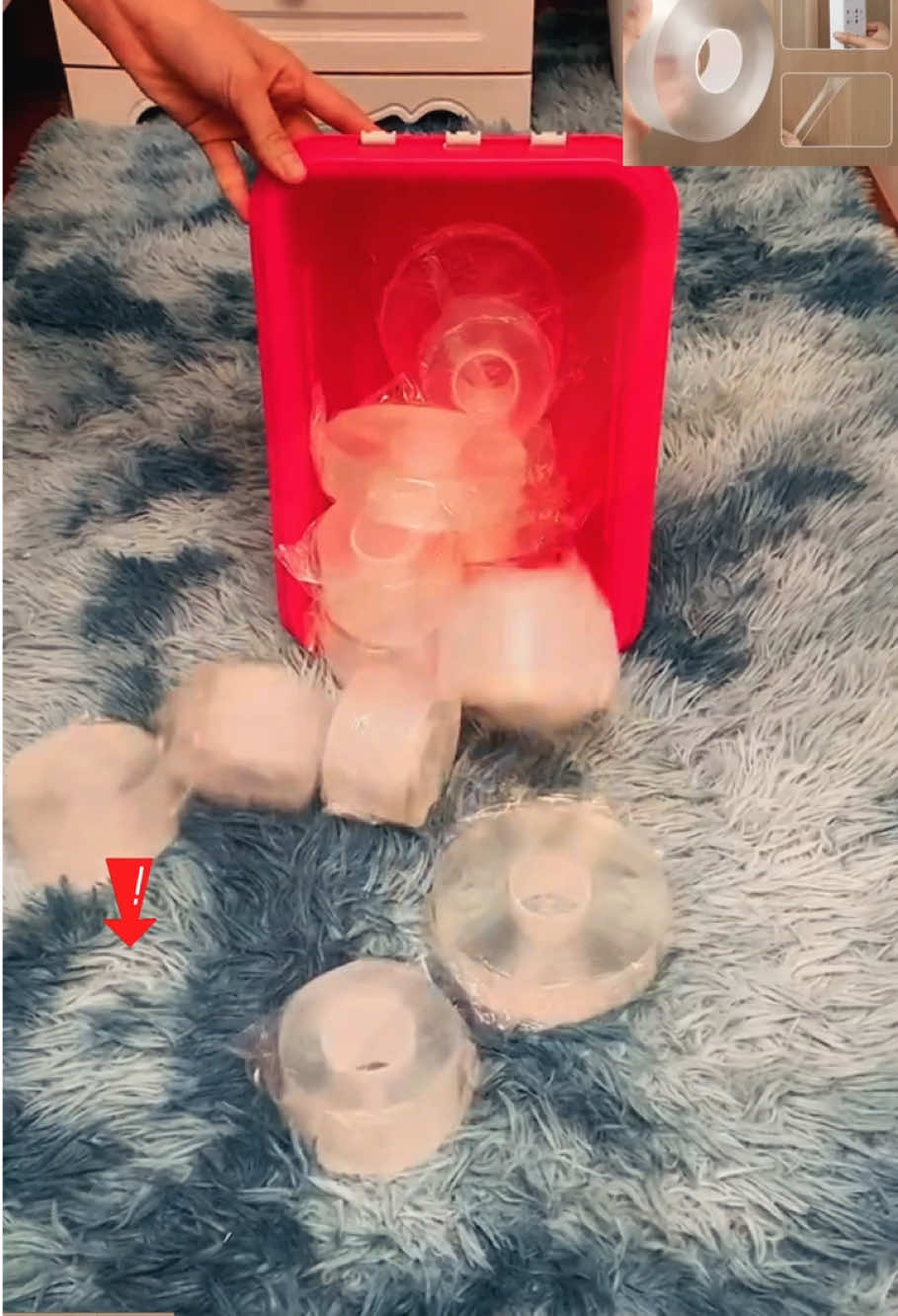 Transparent double-sided nano .#fyp #goodthing #tiktokshop #foryou #tools 